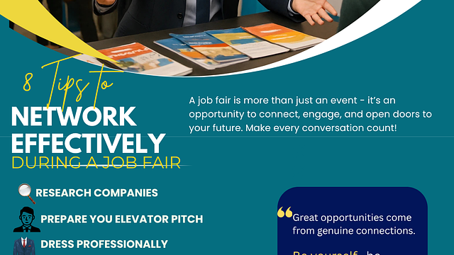 8 Tips to Network Effectively During a Job Fair